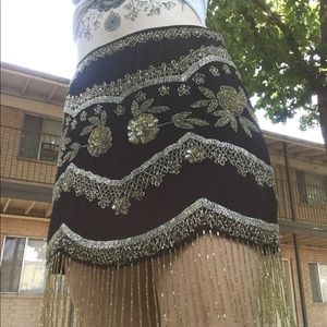 Nasty Gal sequined skirt